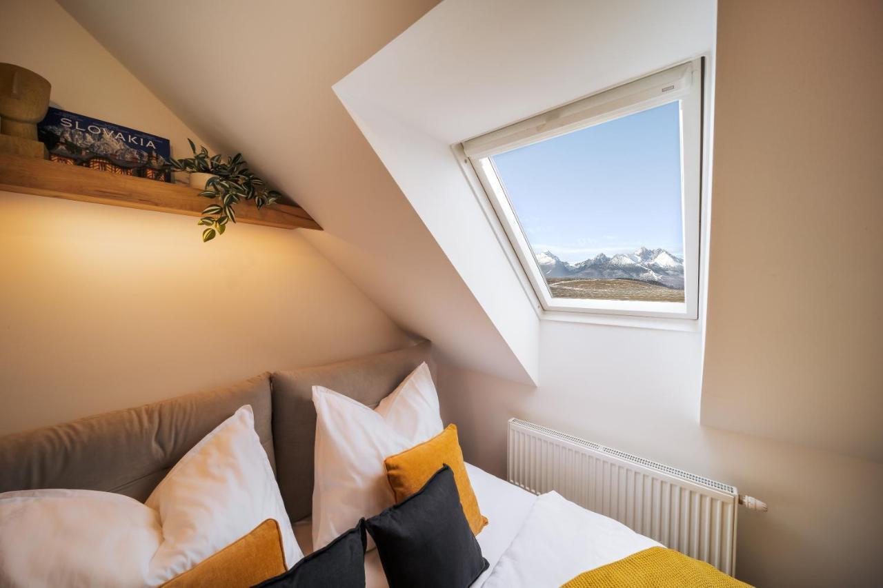 Cozy Mountain Attic Apartment In High Tatras Veľka Lomnica Bagian luar foto